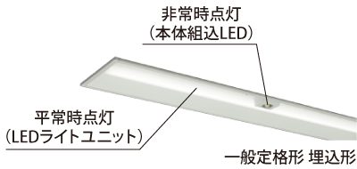 点灯形態組込型